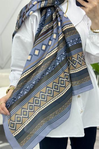 GEOMETRİK DESENLİ ŞAL