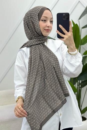 MONOKROM DESENLİ ŞAL