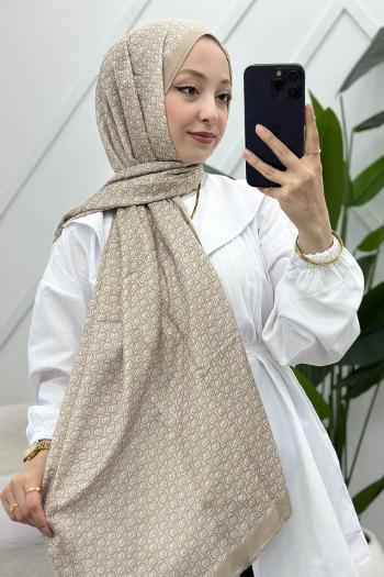 MONOKROM DESENLİ ŞAL