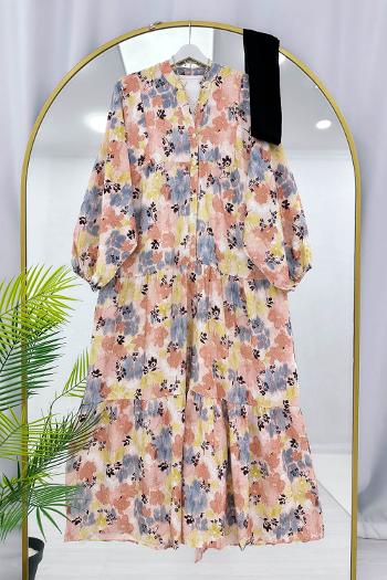 ALAÇATI MODEL OVERSİZE KESİM MNGO KUMAŞ ELBİSE