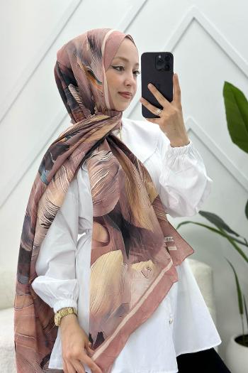 ÇİZGİ DESEN PAMUK SOFT ŞAL
