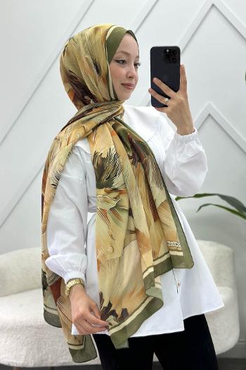 ÇİZGİ DESEN PAMUK SOFT ŞAL