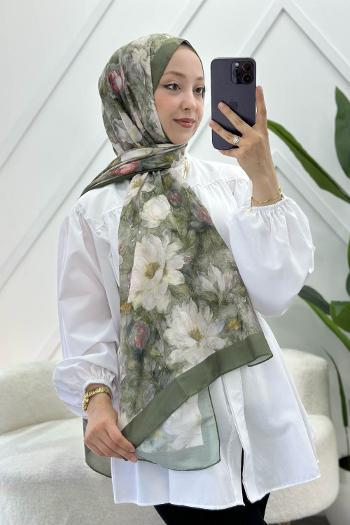 NİLÜFER DESEN PAMUK SOFT ŞAL
