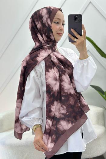 NİLÜFER DESEN PAMUK SOFT ŞAL