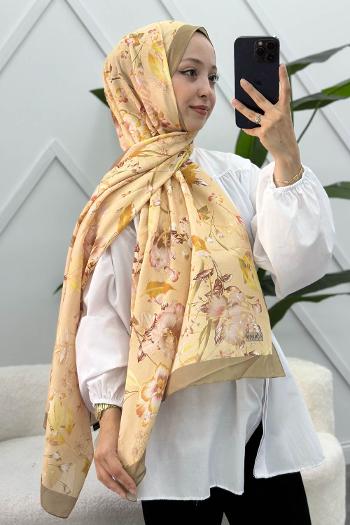 ÇİÇEK BAHÇESİ DESEN PAMUK SOFT ŞAL