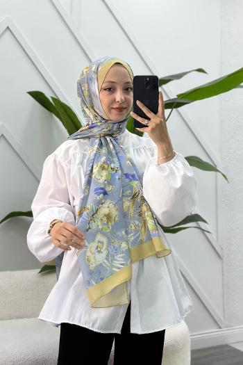 ÇİÇEK BAHÇESİ DESEN PAMUK SOFT ŞAL