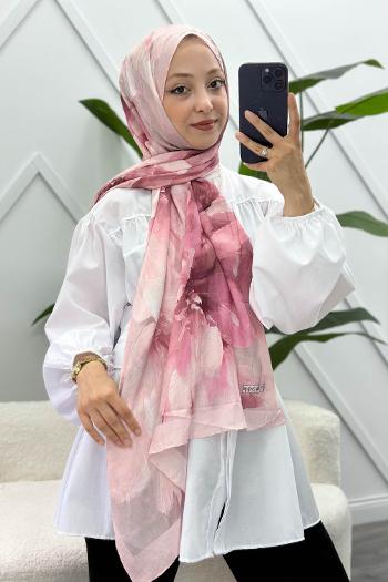 EBRU  DESEN PAMUK SOFT ŞAL