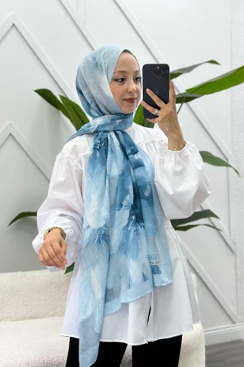 EBRU  DESEN PAMUK SOFT ŞAL