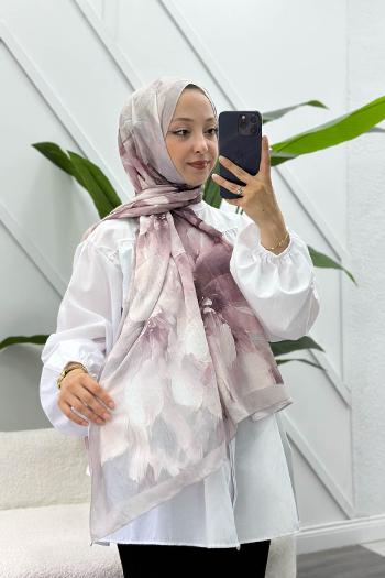 EBRU  DESEN PAMUK SOFT ŞAL
