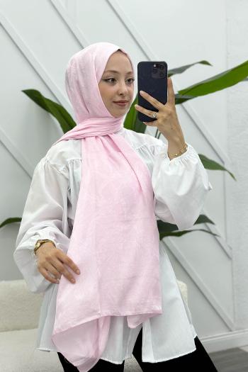 YAPRAK DESEN PAMUK SOFT ŞAL