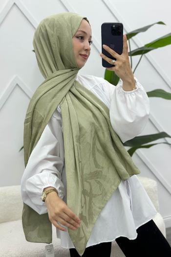 YAPRAK DESEN PAMUK SOFT ŞAL