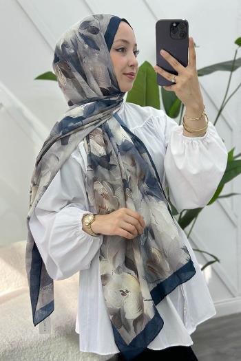 MENEKŞE  DESEN PAMUK SOFT ŞAL