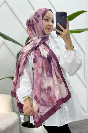 MENEKŞE  DESEN PAMUK SOFT ŞAL