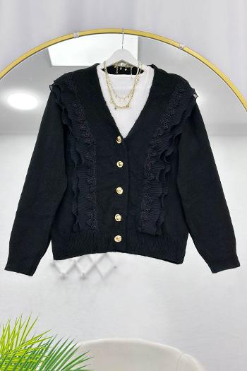 GÜPÜR VE FIRFIR DETAYLI ANGORA HIRKA