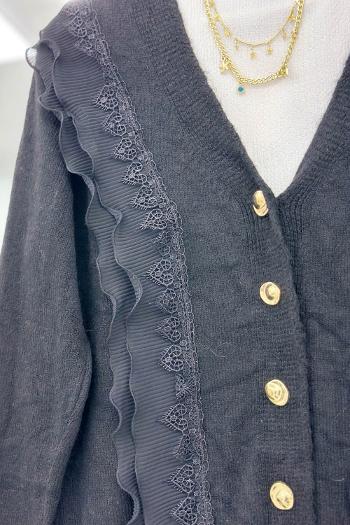 GÜPÜR VE FIRFIR DETAYLI ANGORA HIRKA