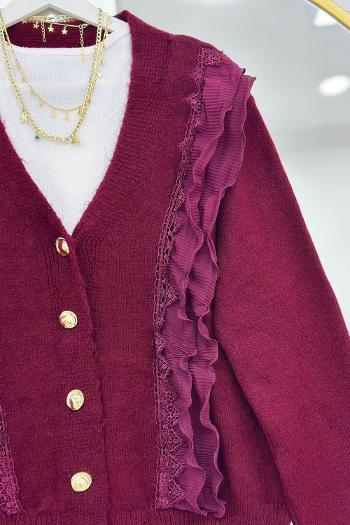 GÜPÜR VE FIRFIR DETAYLI ANGORA HIRKA