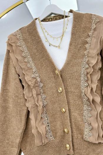 GÜPÜR VE FIRFIR DETAYLI ANGORA HIRKA