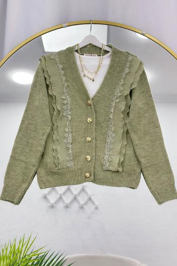 GÜPÜR VE FIRFIR DETAYLI ANGORA HIRKA