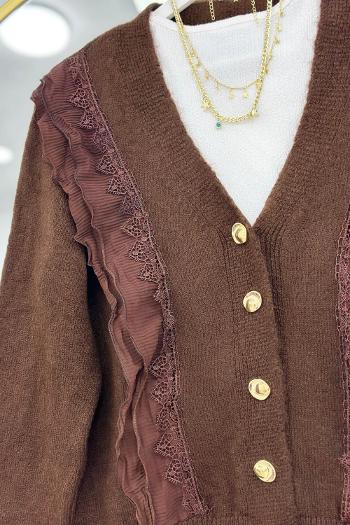 GÜPÜR VE FIRFIR DETAYLI ANGORA HIRKA