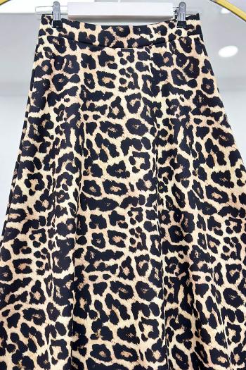 LEOPAR DESENLİ SCUBA ETEK