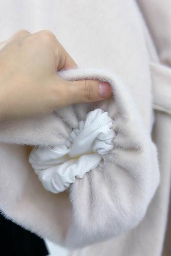 ANGORA BELDEN KUŞAKLI KABAN
