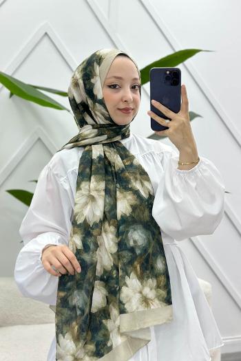 NİLÜFER DESEN PAMUK SOFT ŞAL