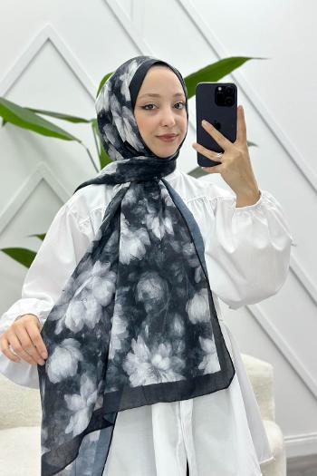 NİLÜFER DESEN PAMUK SOFT ŞAL