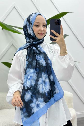 NİLÜFER DESEN PAMUK SOFT ŞAL
