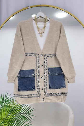 KOT CEPLİ TRİKO HIRKA