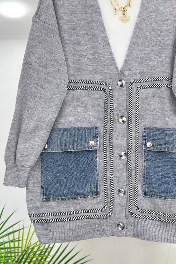 KOT CEPLİ TRİKO HIRKA