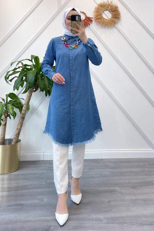 POLO PÜSKÜLLÜ KOT GÖMLEK