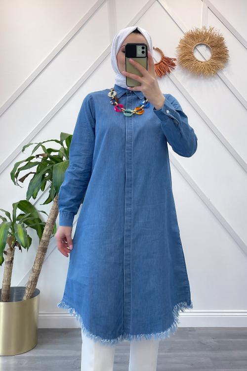 POLO PÜSKÜLLÜ KOT GÖMLEK