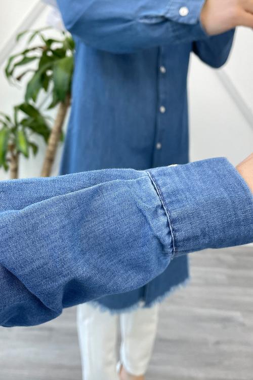 POLO PÜSKÜLLÜ KOT GÖMLEK