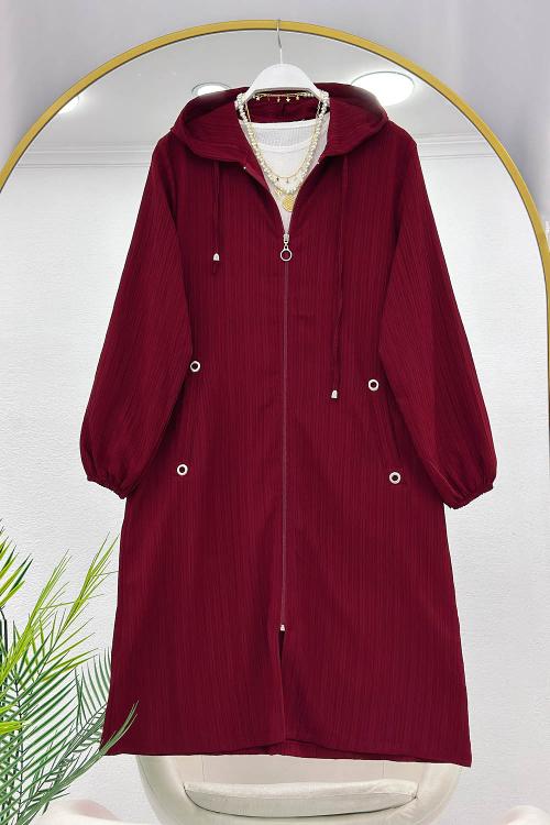 FERMUARLI AĞAÇ KABUĞU TUNİK