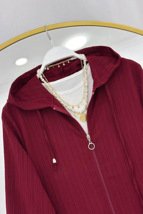 FERMUARLI AĞAÇ KABUĞU TUNİK