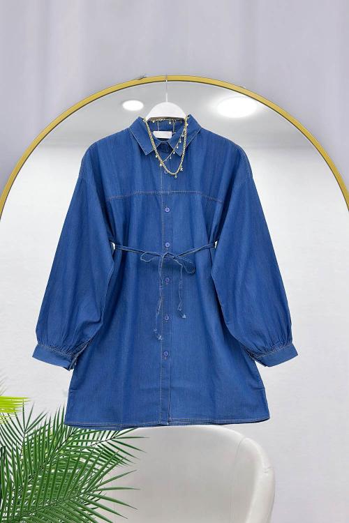 BELDEN BAĞLAMALI KOT GÖMLEK