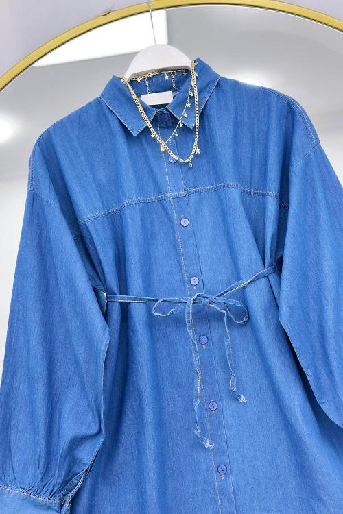 BELDEN BAĞLAMALI KOT GÖMLEK