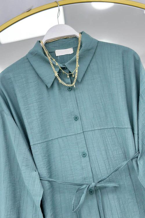 KRINKIL KADIN TUNİK GÖMLEK