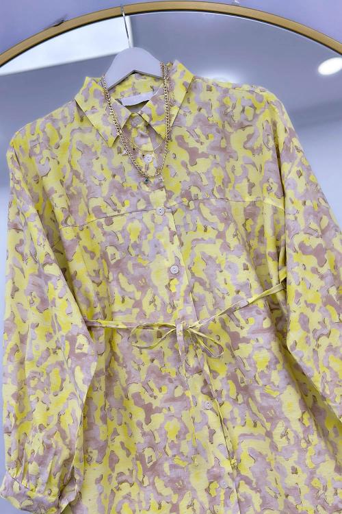 MANGO KUMAŞ KADIN TUNİK GÖMLEK