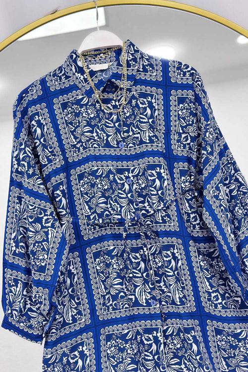 MANGO KUMAŞ KADIN TUNİK GÖMLEK