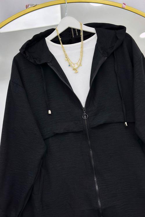 BOYDAN FERMUARLI TUNİK